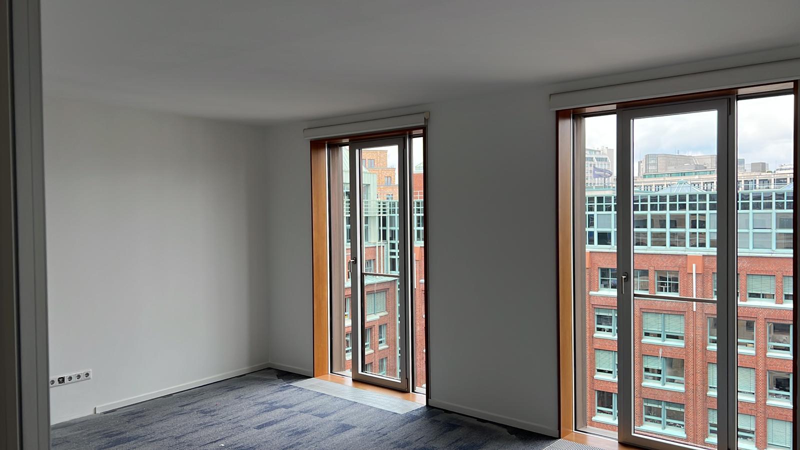 Moderne Wohnung während einer Komplettsanierung in Hamburg.
